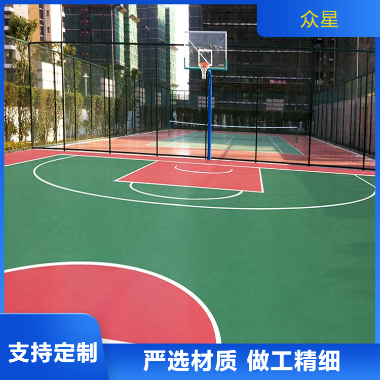 绍兴市塑胶跑道篮球场硅PU - 排名